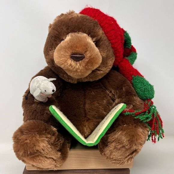Gund Storytime Bear Animated T’was the Night Before Christmas 2008 - Picture 1 of 12